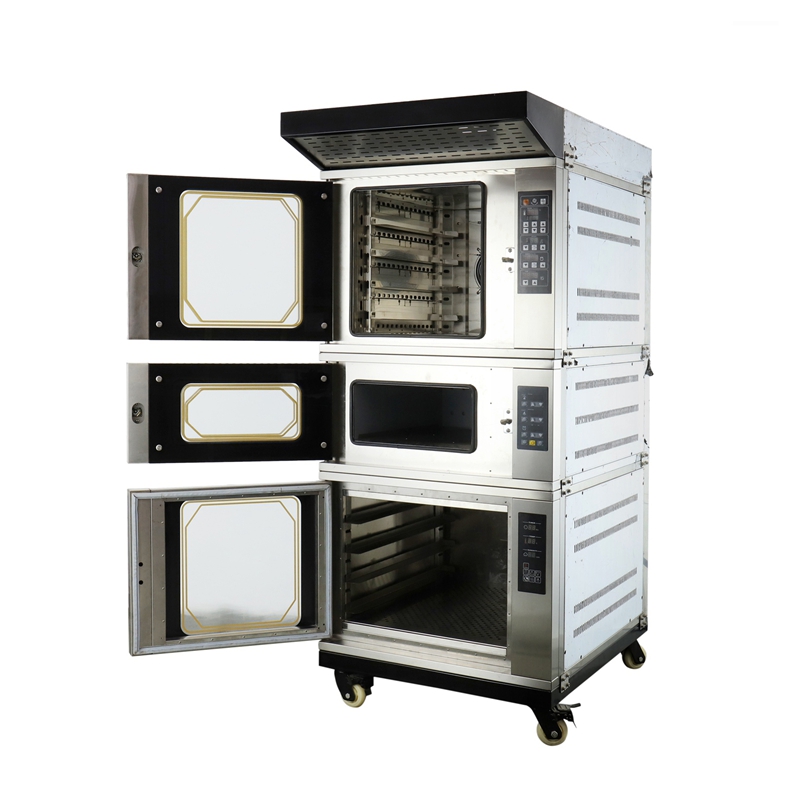 Astar Three in One Combination oven Convection oven 4 Trays With 1 Tray Deck oven With 8 Trays Proofer 