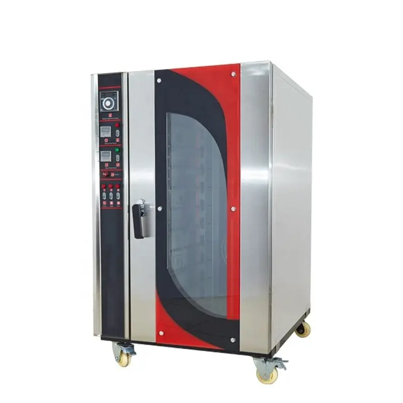 10 Trays Gas Hot Air Convention Oven