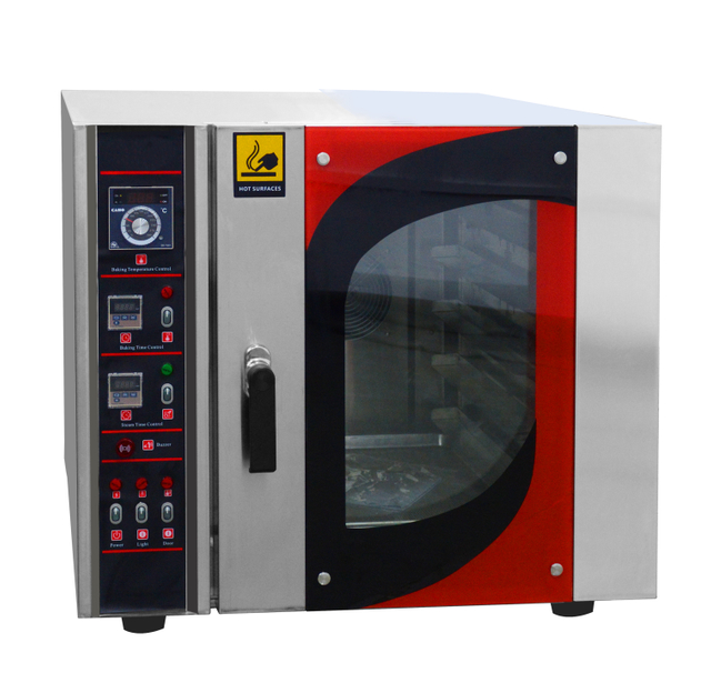 5 Trays Gas Hot Air Convection Oven