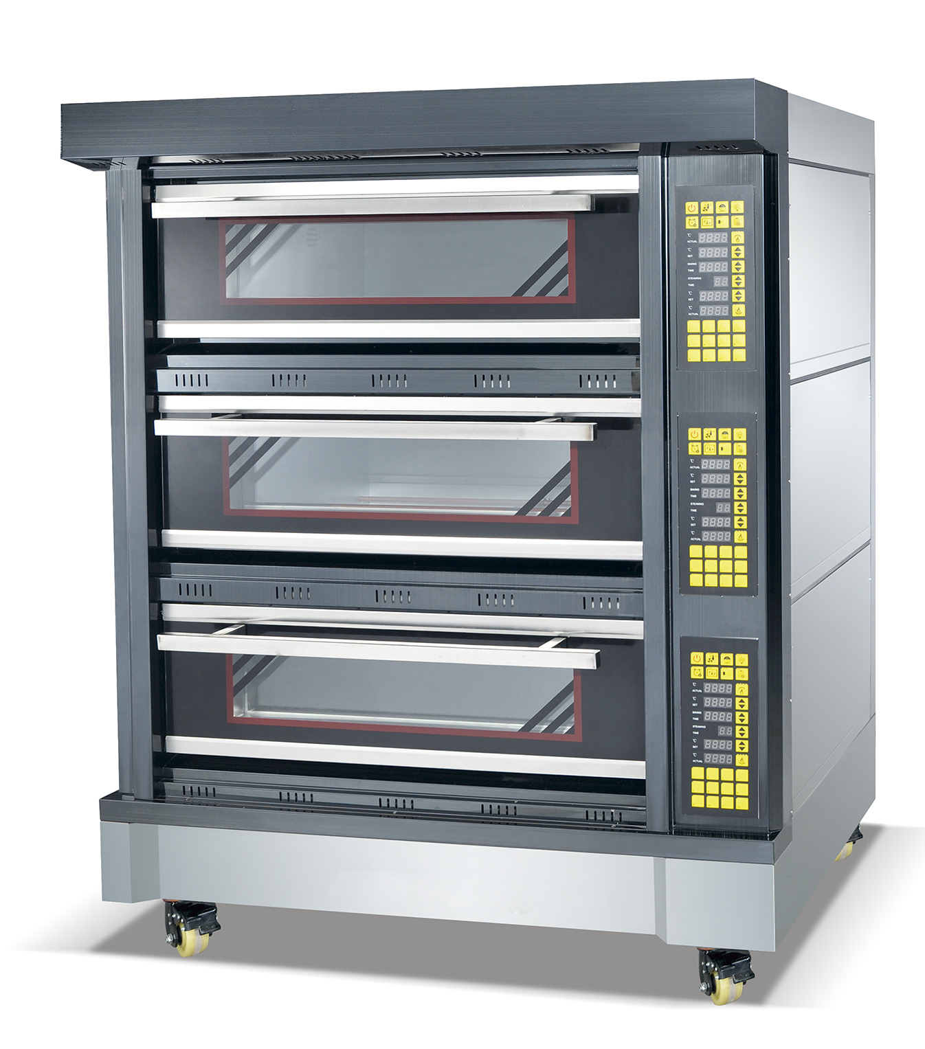 Black Titanium Deck Oven