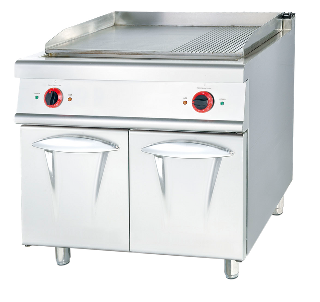 Astar-Electric Griddle with Cabinet (1/3 Grooved)-ASEG-886/ASEG-786