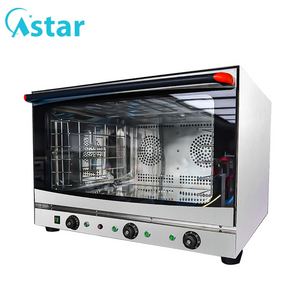 Stainless Steel Electric 4 Trays Hot Air Convection Oven 