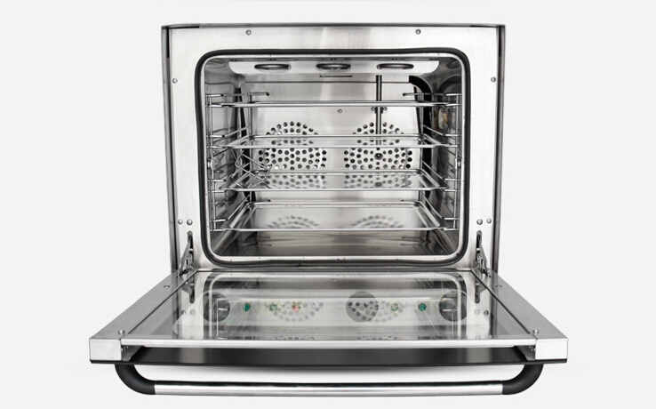 2024 Sliver Electric 4 Trays Hot Air Convection Oven 