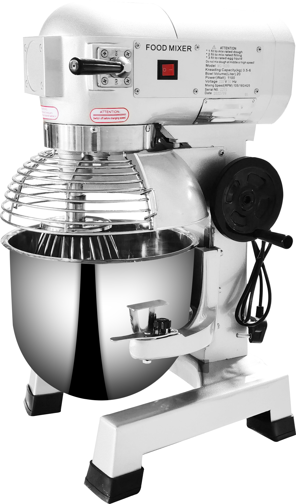 Astar 15L Food Mixer WG-B15