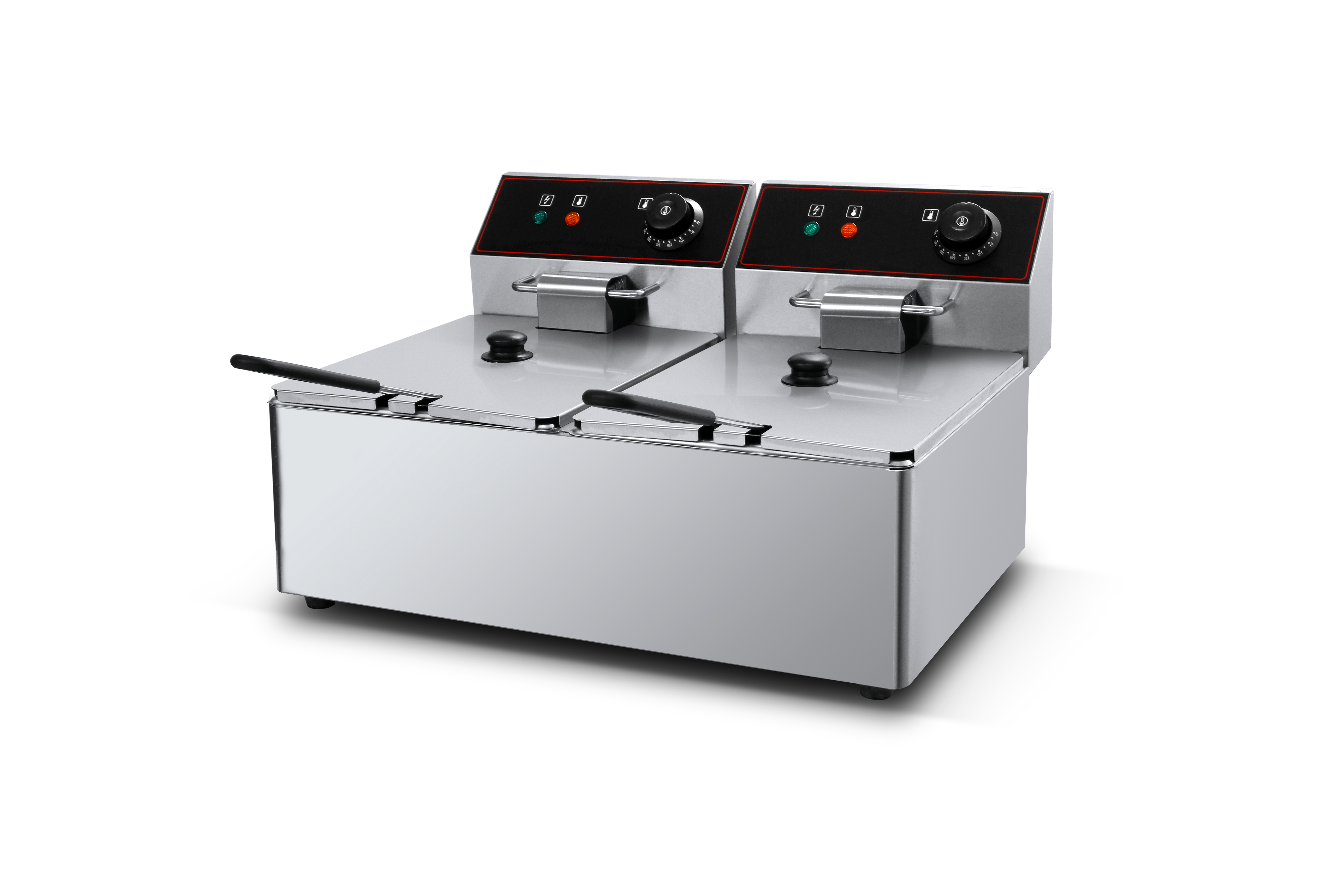 Astar-2-Tank 2-Basket Electric Fryer-AS-6L-2