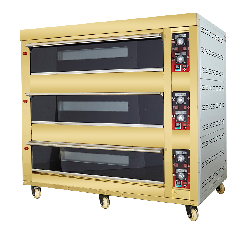 3 Decks 12 Trays Oven